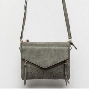 Leanna Perforated Crossbody Bag